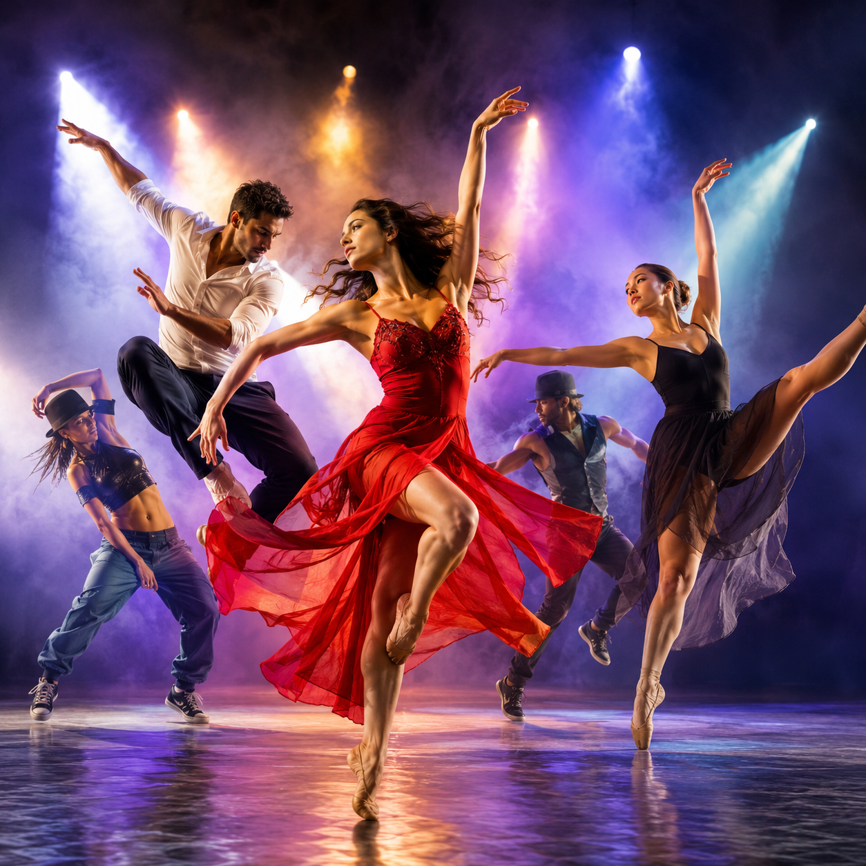 Image of Dancers on Stage